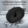 Protective Case Shockproof Silicone Cover with Hook Waterproof Dirt-resistant Convenient Storage Wireless Headset Case for Anker Soundcore Space A40