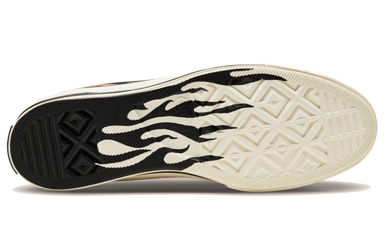 Chuck 70 Converse Low 'Archival Flame Print' 167813C