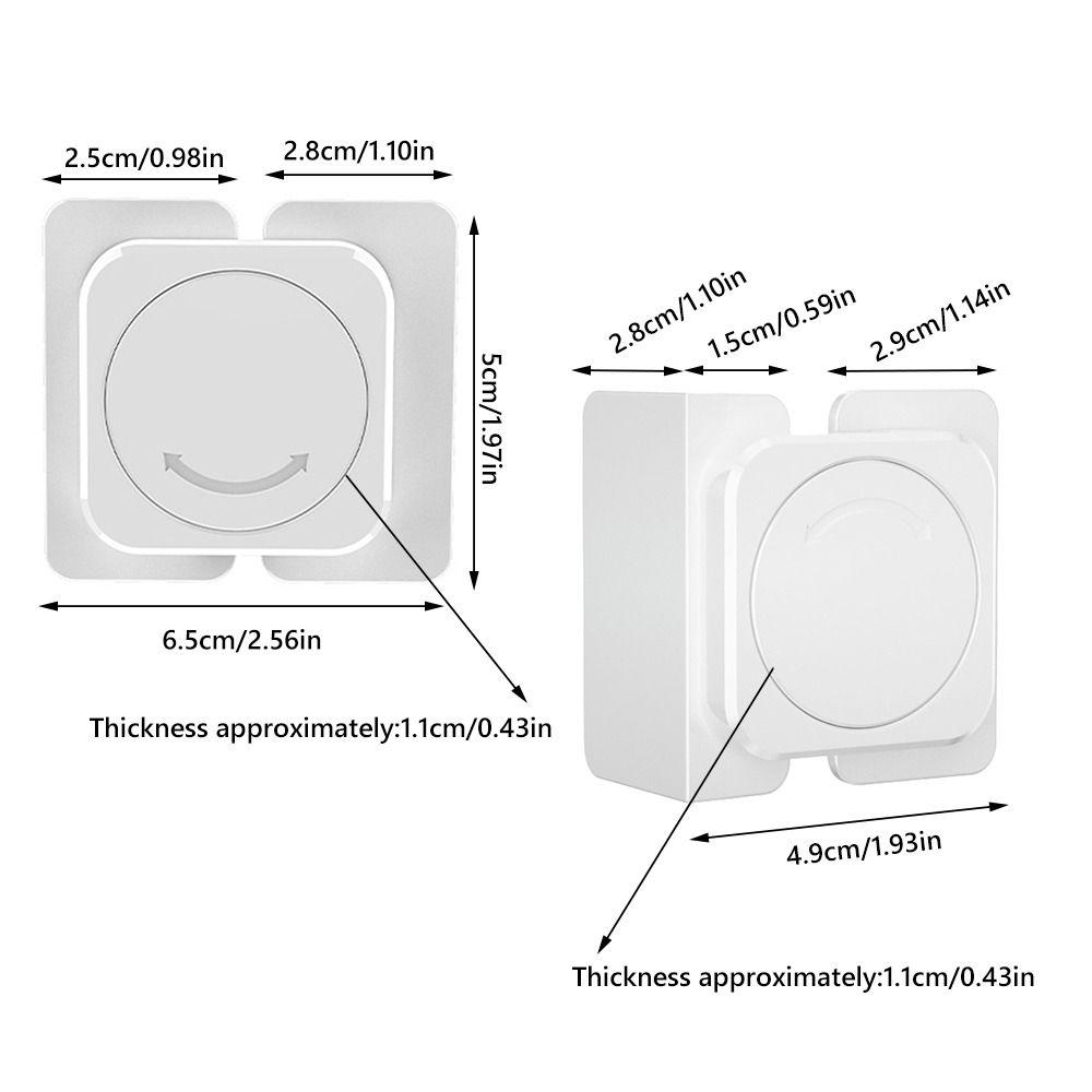 White Cabinet Strap Locks Multi-function Children Protector Drawer Anti Opening Lock  Wardrobe Door