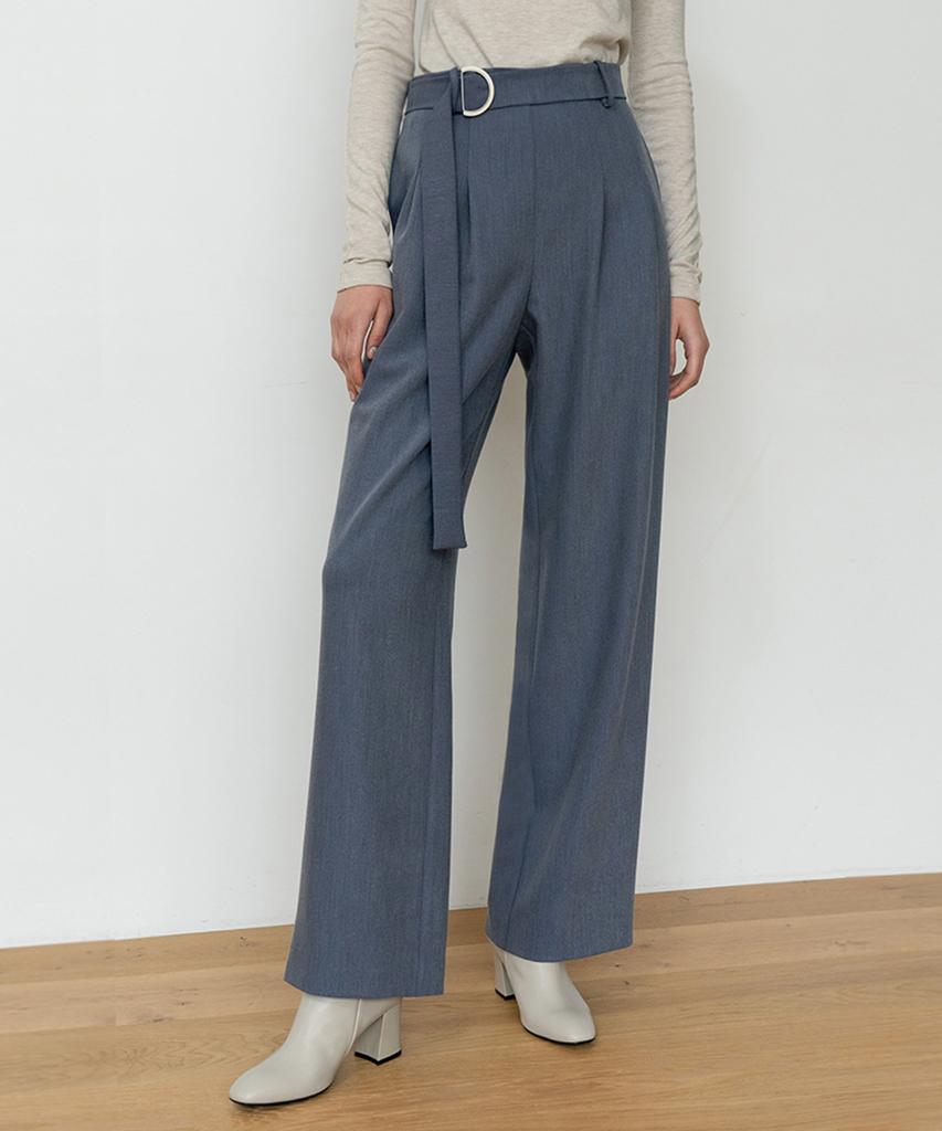 RE RHEE Straight Wide Leg Slacks Trousers Na