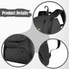 Baseball Backpack Bag with Fence Hooks Double Shoulder Strap Ball Compartment Polyester for Everyday