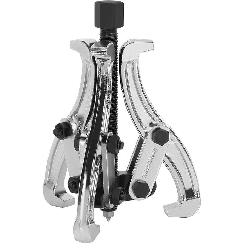 DURATECH 3-Inch 3-Jaw Gear Puller, Removal Tool For Gears, Pulleys, Bearings And Flywheels, Fully Assembled, CR-V Steel