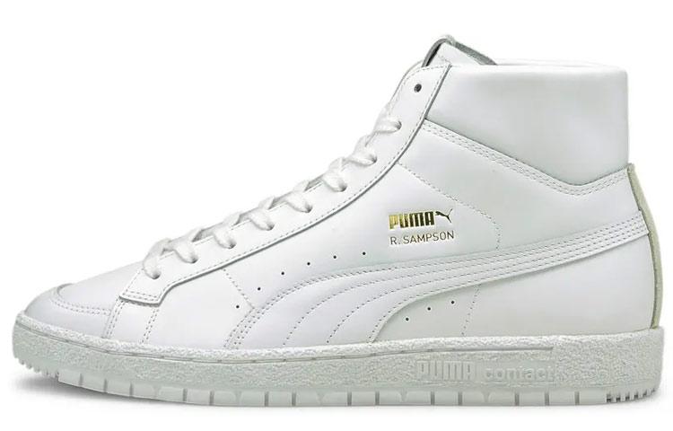 PUMA Ralph Sampson 70 Mid Suit Trainers Board Shoes White 382523-01 41