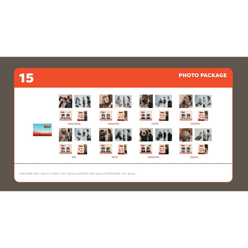 ATEEZ [ANITEEZ IN TREASURE] Fotopaket