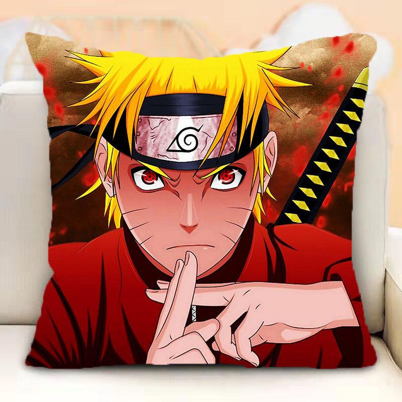 Kuddfodral med Naruto Anime-karaktärer: Dyk ner i ninjavärlden! Anime perifer dekorationsgåvor