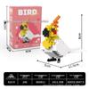 Educational Flying Birds Micro-Block Set: Owl, Ostrich, Swan Toy Gift