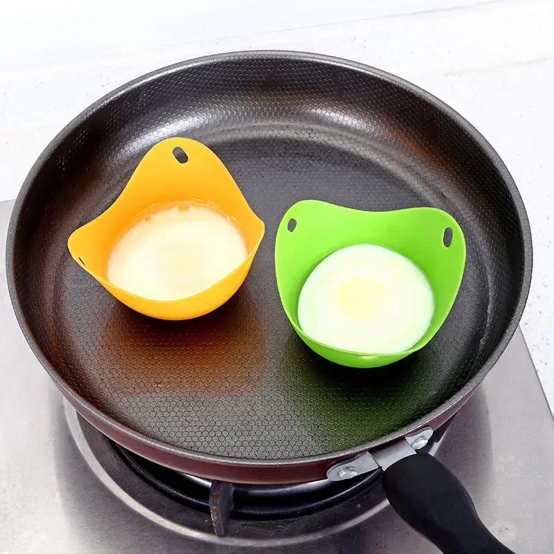 1PC Home Egg Cooker Microwave Air Fryer Mold Egg Cooker Mold Steamer Steamer Egg Cooker Kitchen Accessories Breakfast Cooking