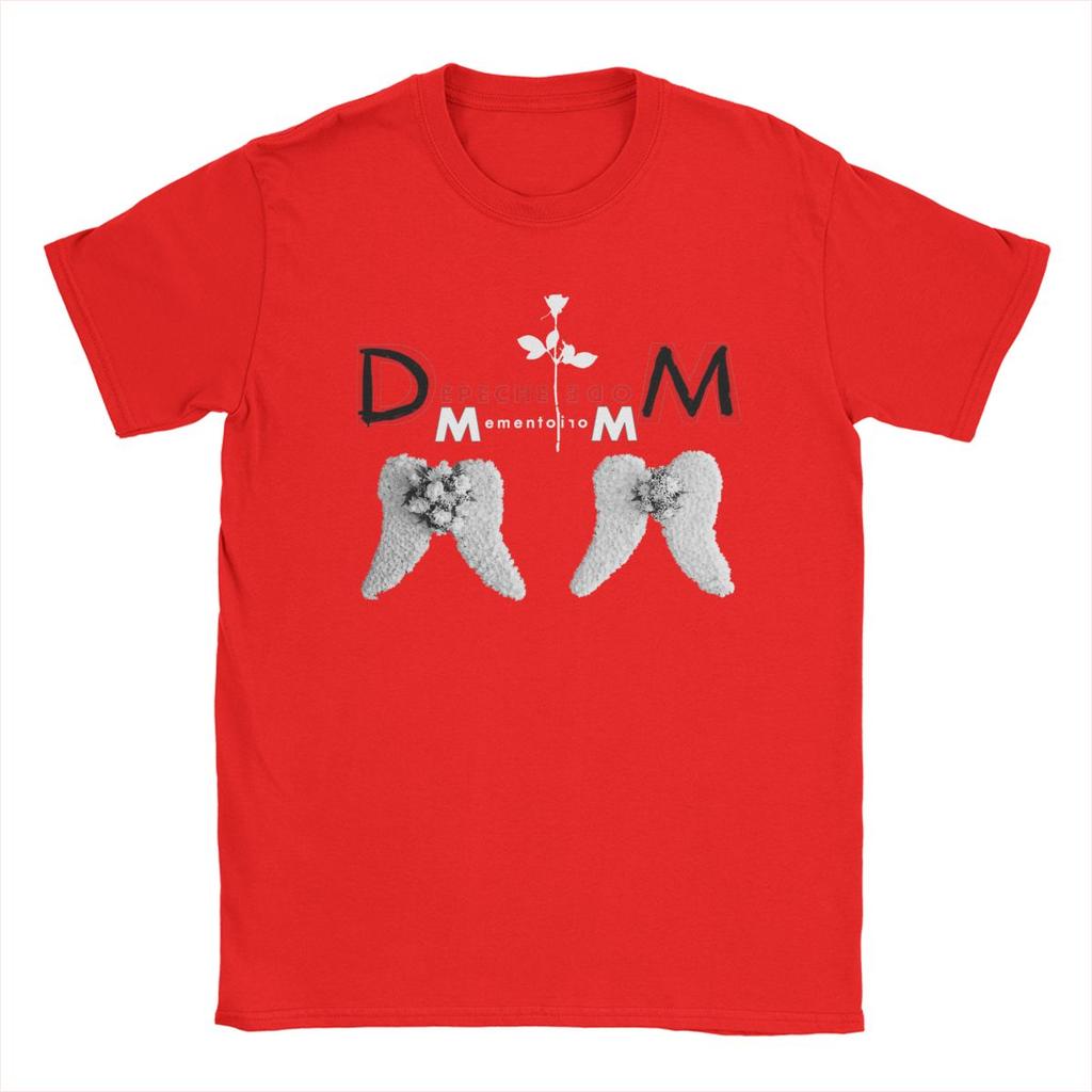 Vintage Depeches Cool Modes T-Shirts Men Crewneck Pure Cotton T Shirt Short Sleeve Tee Shirt Printing Tops