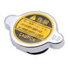 32Mm 1.25Inch Radiator Fill Neck 0.9Bar Radiator Cap Universal Silver Durability Easy Installation