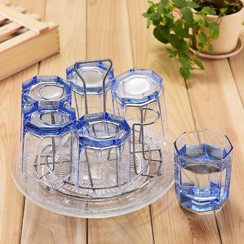 Zhuopu Heat-Resistant Glass Teacups Set