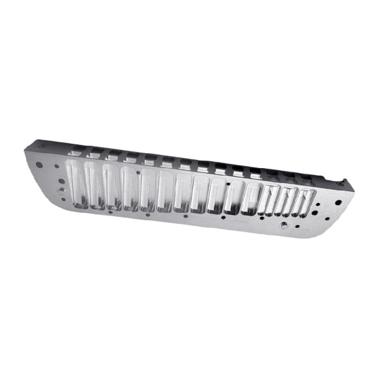 Ersatz-Mundharmonika Aluminium Glatt C-Dur Mundharmonika Musikinstrumententeile für Bühnenauftritte Langlebig