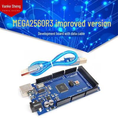 Vankesheng MEGA2560 R3 Verbessertes Entwicklungsboard mit Datenkabel