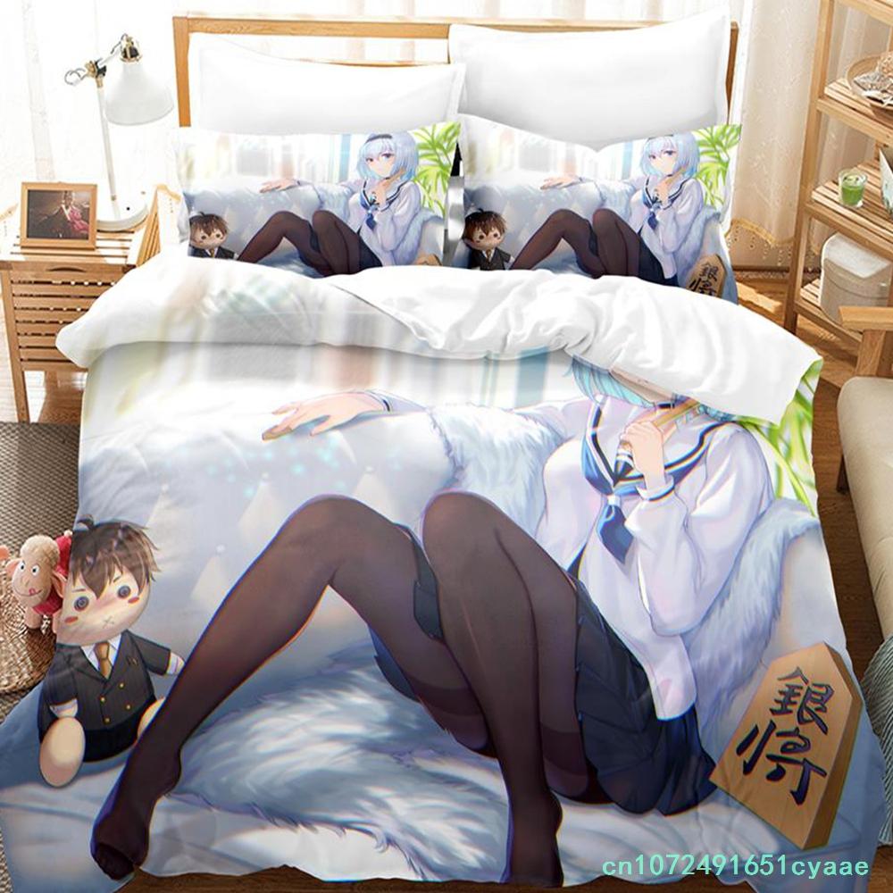 The Ryuo's Work Is Never Done! Bedding Set Single Twin Full Queen King Size Bed Set Adult Kid Bedroom Duvetcover Sets Anime
