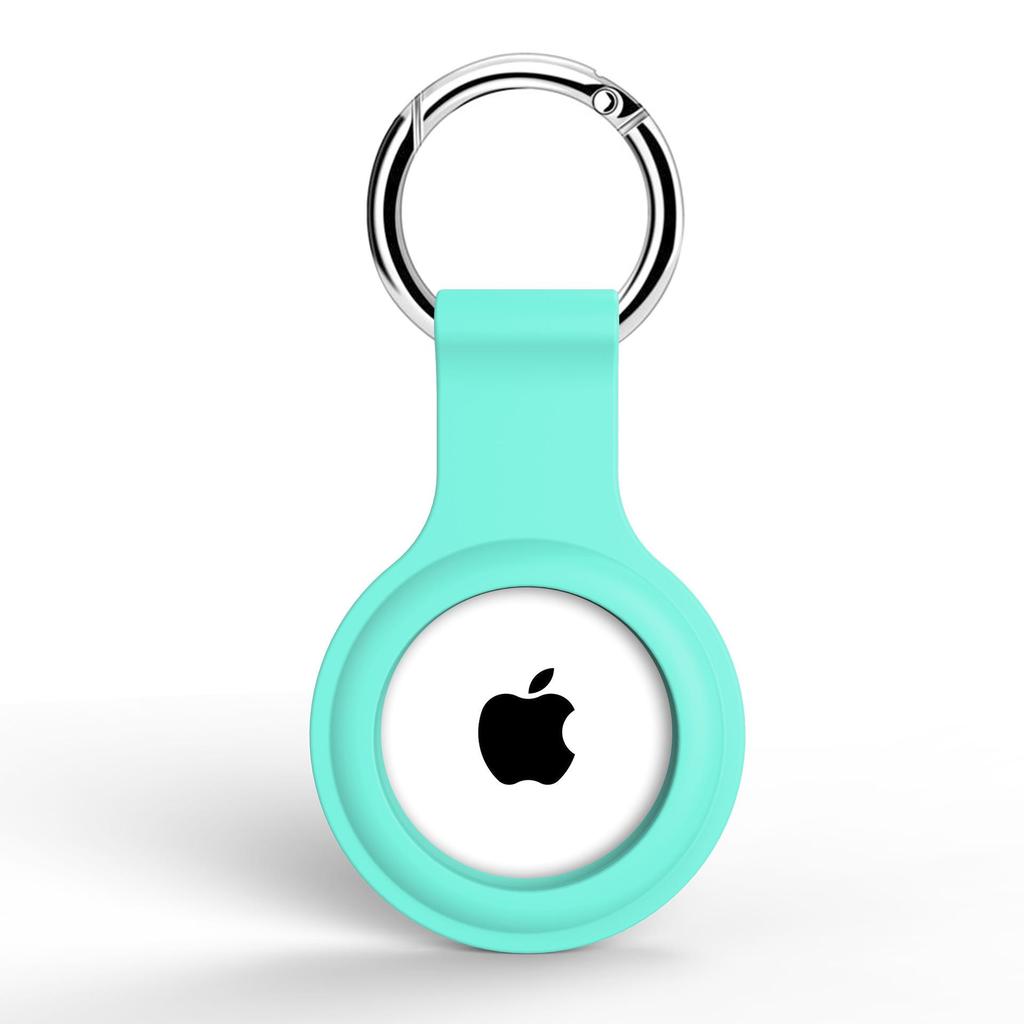 Abdeckung für Apple Airtags Hülle, flüssiges Silikon, Schutzhülle, Tracker-Zubehör, kratzfeste Hülle, Schlüsselanhänger, Air-Tag-Hülle