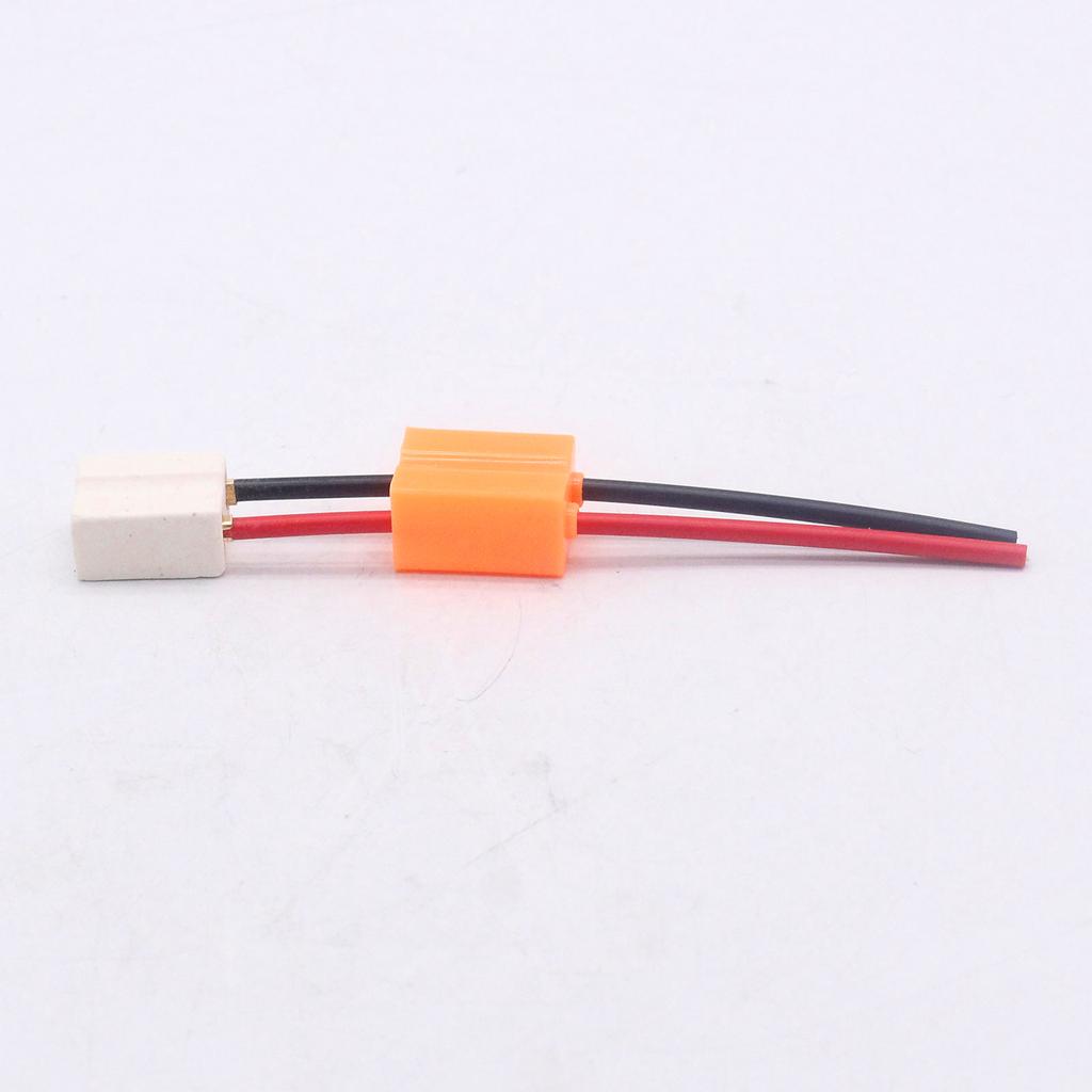 2pcs Ceramic H7 Headlight Adapter Repair Plug Sockets DC12V 24V 2-Wires Headlight Bulb Ceramic Socket Plug Connector