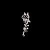 Elf butterfly earrings, women's ear bone clips without ear piercings, ear clips, Mori, a light luxury niche high-end Spice Girl ear hanging