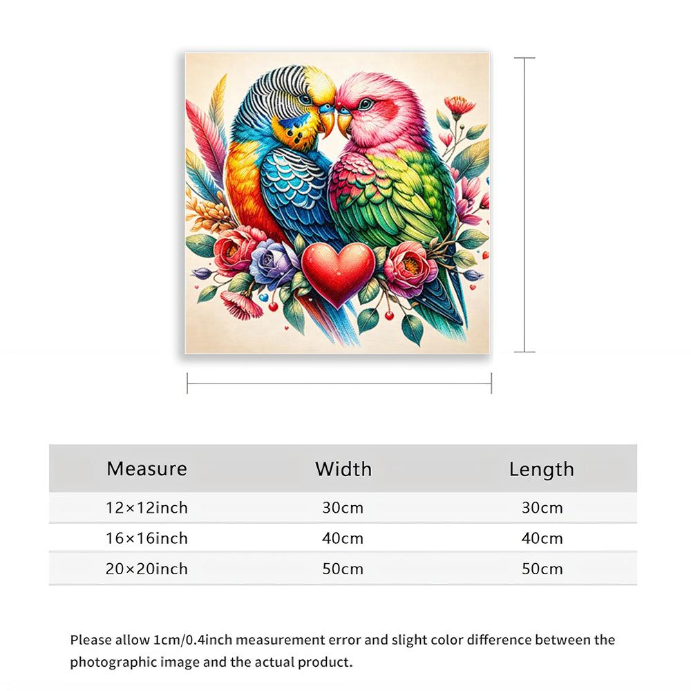 5D Diamond Painting Love Birds Full Drill Diamond Art DIY Craft Home Wall Decor Kit