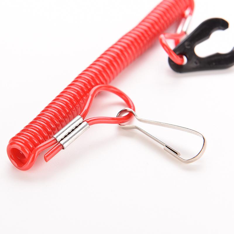 Universial Outboard Engine Motor Lanyard Kill Stop Switch Safety Tether