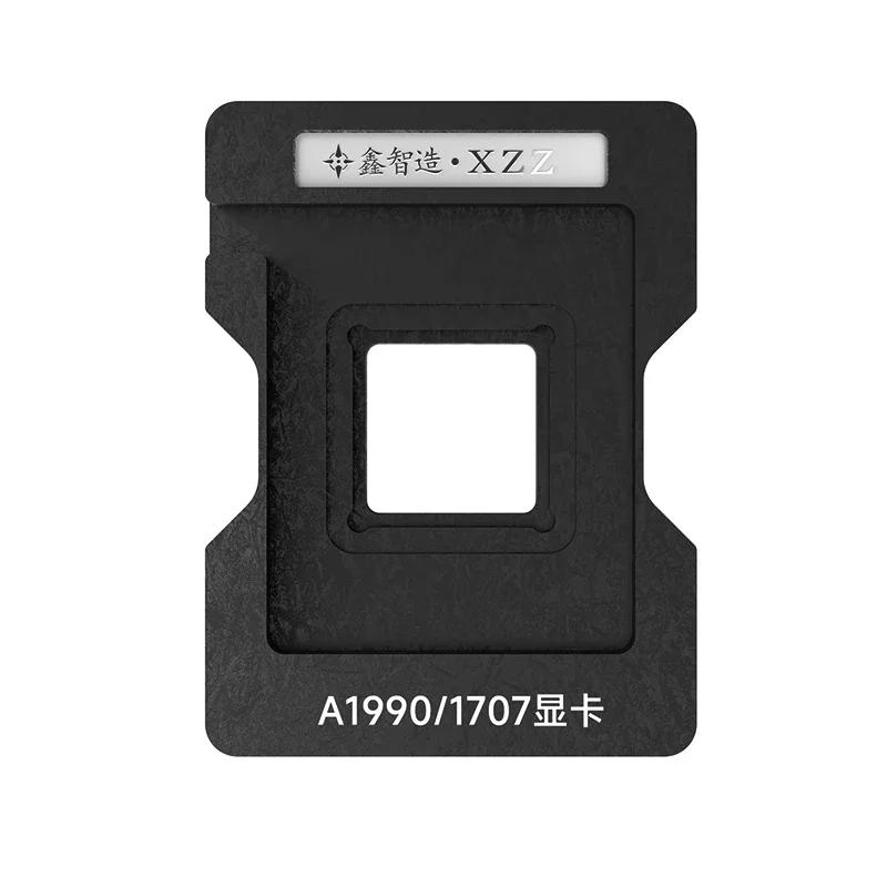 XZZ BGA Reballing Schablone für Laptop CPU SLJ8E A12X BD82HM55 M2 CXD90060GG SR15F A1990 A1707 Direktheizung BGA Vorlage
