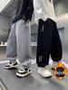 Boys' Cool Wide-Leg Velvet Pants - Spring/Autumn 2025 Collection, Trendy Casual Wear for Kids