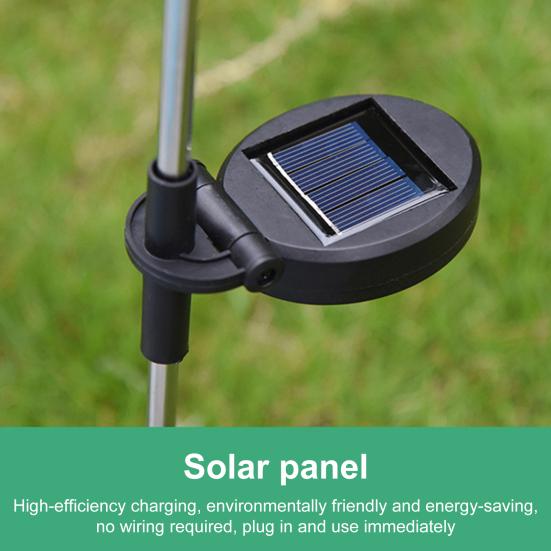 Garden Solar Rose Light Outdoor with Solar Faux Roses Lights Color Changing