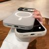 Luxury Candy Color 2 IN 1 Magsafe Case for iPhone 17 16 15 14 13 12 Pro Max Plus Magnetic Wireless Charge Clear Matte Soft Cover