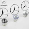2025 Heiß Für Benz 1 Stück 44mm 3D Metall Blau Chrom Stern Haube Motorhaube Logo Emblem Abzeichen für Mercedes Benz W202 W203 W204 W208 W210 W