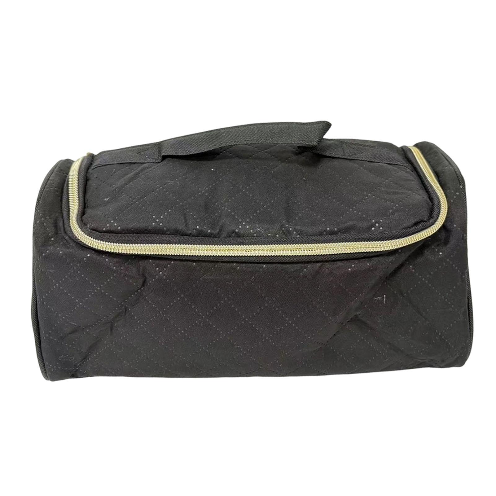 

Hair Tools Travel Bag with Hanging Hook Portable Heat Proof Hair Styling Accessories Storage Case for Straightener Curling Iron
