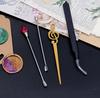 Łyżka do wosku farba metalowa Retro pieczęć dokonywanie narzędzie pomocnicze łyżka DIY zaproszenie konto ręczne farba ognista mieszadło topienie SB021