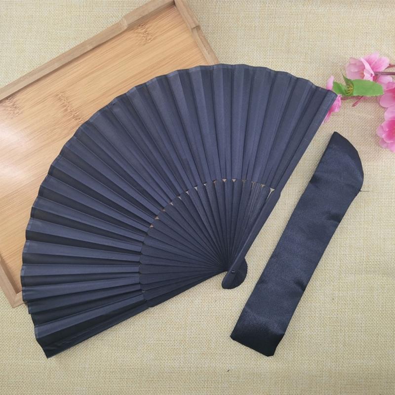 Handheld Fans Folding Hand Fan Silk Bamboo Hand Held Fan for Performances,Wedding Party Decorations Hand Held Fan Gifts