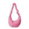 Today's Fashion Women's Bags, Niche Pleated Bags Women's Shoulder Underarm Bags, Portable Puff Bags