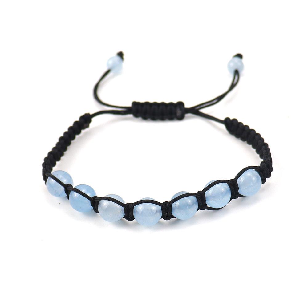 Fashion Creative Seven-Color Rainbow Men'S And Women'S Woven Bracelet Adjustable Bracelet Direct Sales B50