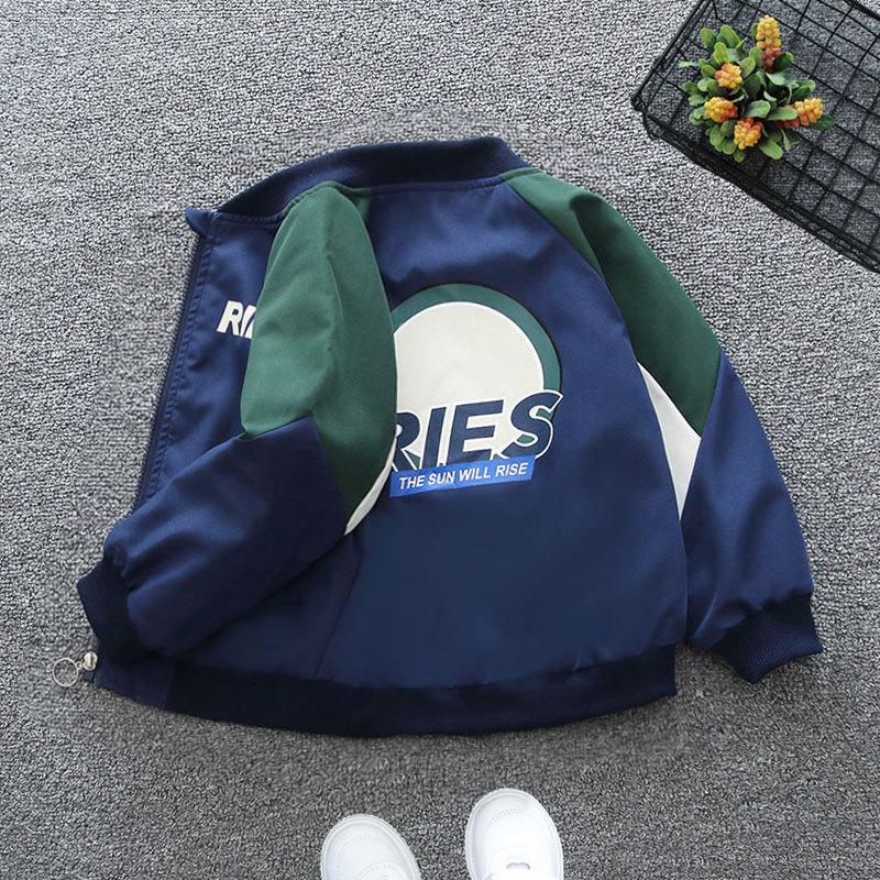 Autumn Jacket Baseball Suit Clothes for Teen Quilted Coats Cotton Jacket Children's Bomber Tiny Kids Jackets Girl Boy