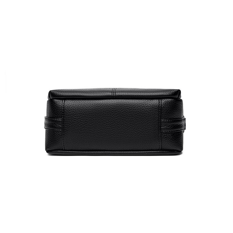 Multi-layer Shoulder Bag Middle-aged Mother Bag PU Messenger Bag