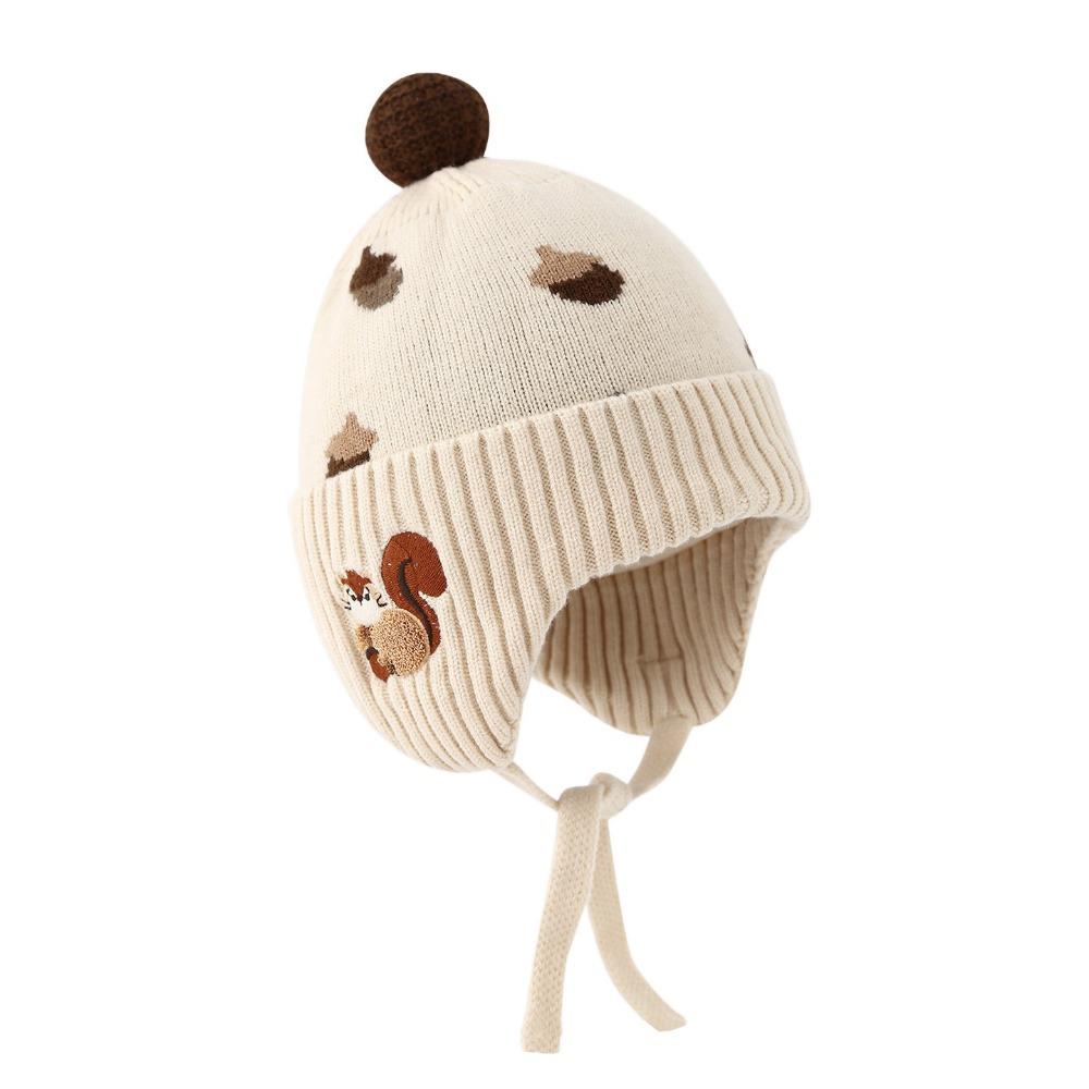 Chapeau d'hiver pour bébé au crochet coupe-vent doux pour enfants protège-oreilles saison hivernale