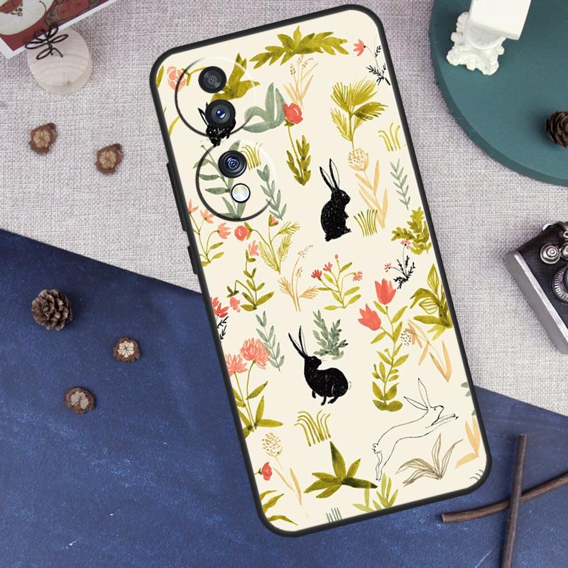 Rabbits Bunnies Case For Honor Magic 8 7 5 6 Pro Cover For Honor X9c X9b X9a X8a X8b 50 70 90 200 400 Lite