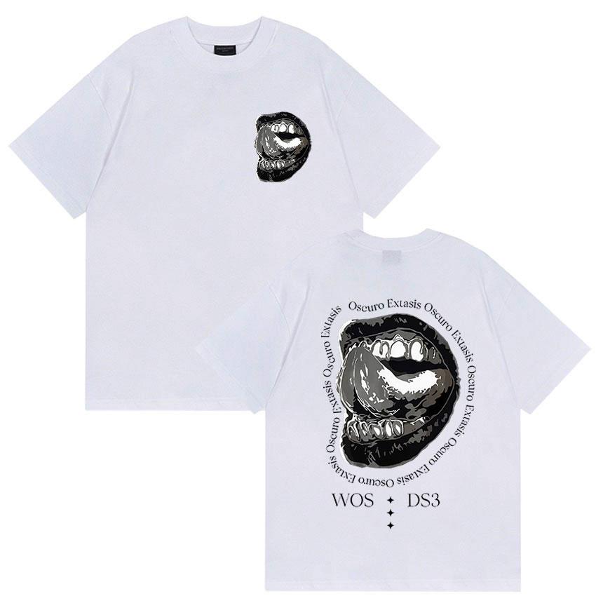 Rapper Wos Ds3 2025 Merch Graphic T-shirt Men Women Pop Music Fashion Short Sleeve T-shirts Hip Hop High Quality Cotton T Shirt