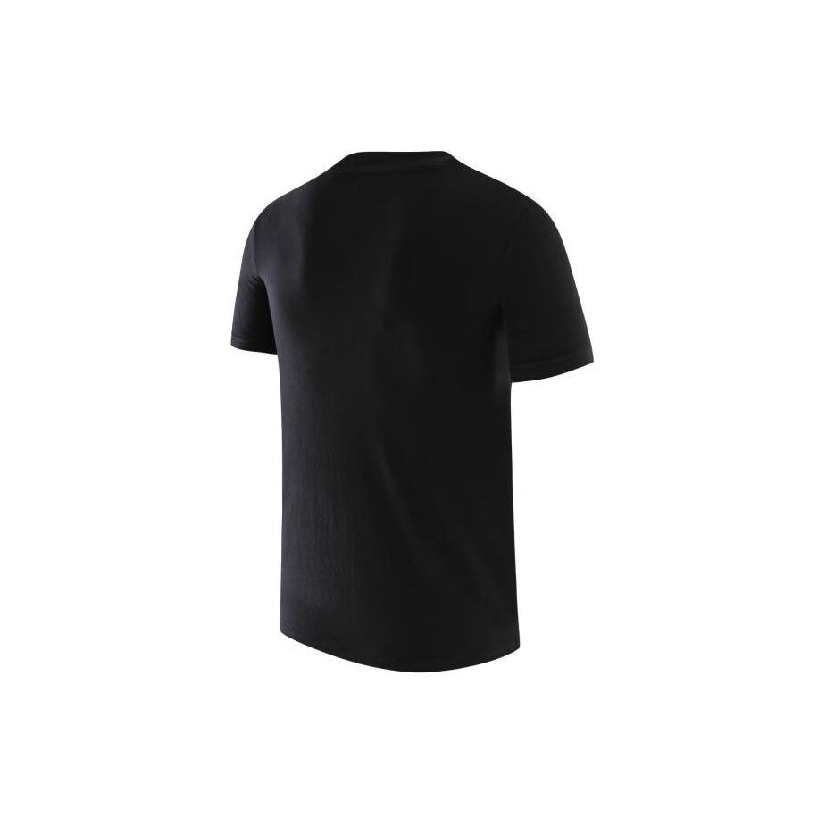 Nike X NBA Collaboration T-Shirt Brooklyn Nets Letter Print Comfortable Breathable Short Sleeve Kids Tops Black 3Z2B7SBNJ-NYN