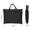 Deli A4 Canvas Accordion File Bag