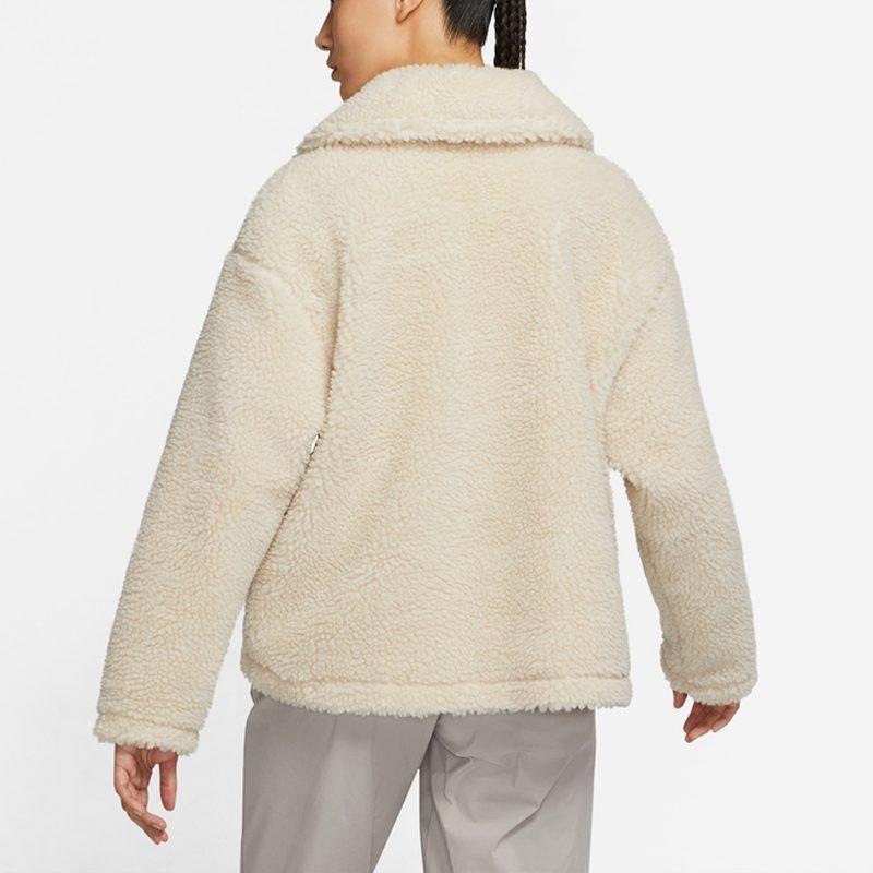 Nike Swoosh Women'ss Full Zip Jacket Asia Sizing Rattan/Sail DD5621-206