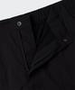 Musinsa Standard [City Leisure] Fleece-Lined Wide Belted Parachute Pants [Black]