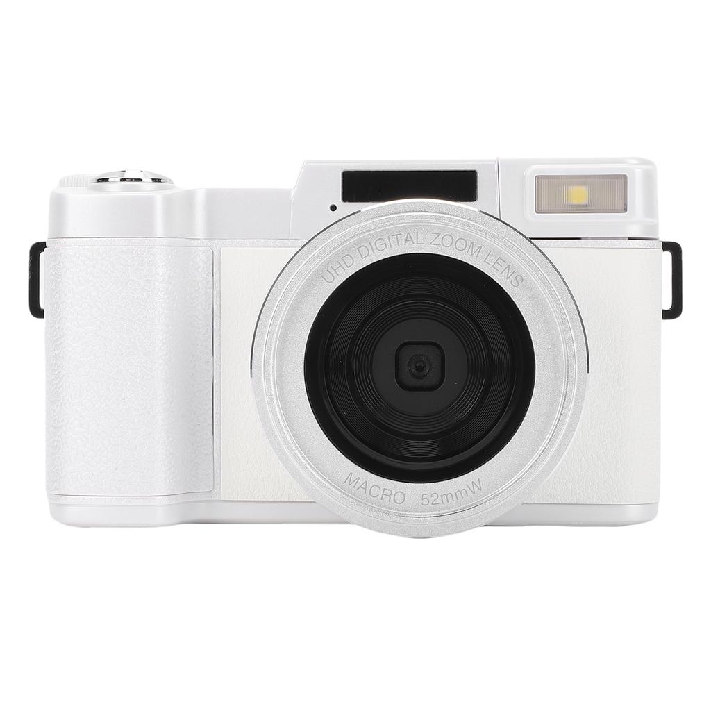 5K Digital Camera 64MP 18X Zooming 3 Inch Screen WiFi Beauty Camera with LED Fill Light for Selfies Travel