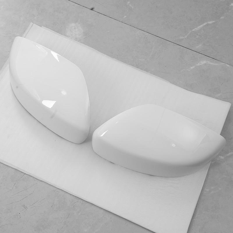 US Driver+Passenger Side Mirror Cover Cap For 2008-2015 INFINITI G37 G25 White
