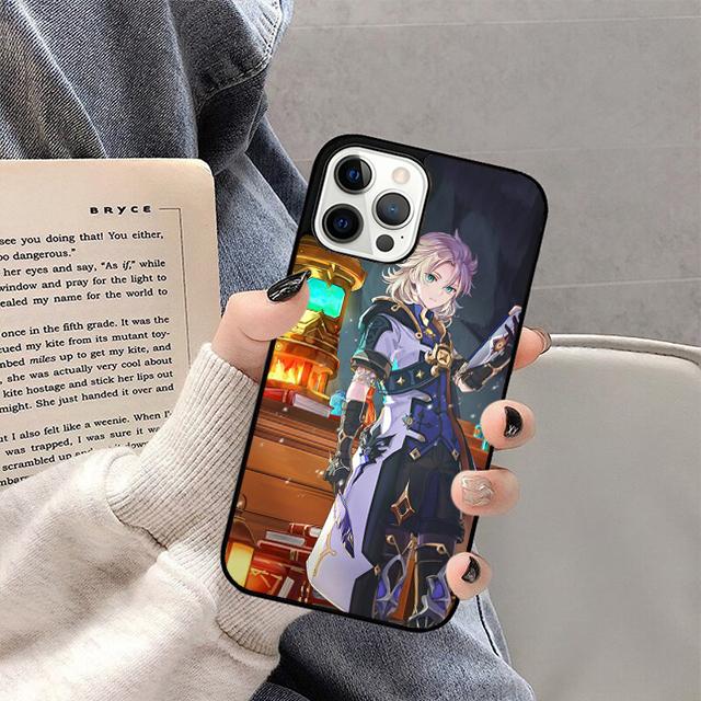 Genshin Impact Kaeya Phone Case For iPhone 17 Air 16 15 14 13 12 11 Pro Max Plus Max Cover Shell coque