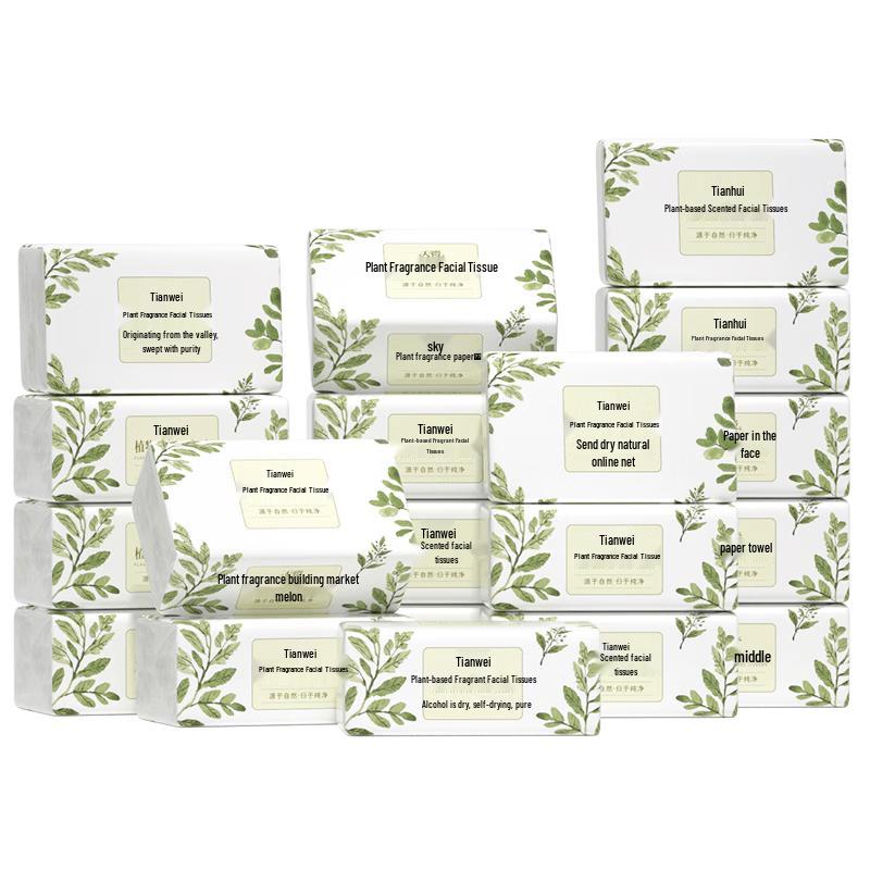 Tianwei 6-Ply Thickened Wet-Strength Facial Tissues