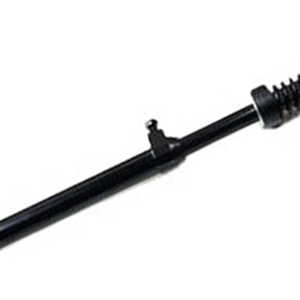 Bike Kickstand Adjustable Height Angle Aluminum Alloy Lightweight Sturdy Black Mountain Bike Side