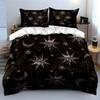 Starry Night Pattern Home Decor Soft Comfortable Duvet Cover Bedding Set Included 1*Duvet Cover & 2*Pillowcases, Gift