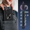 For iPhone 15 Case Ring Holder PC+TPU Corner Cushioning Phone Cover