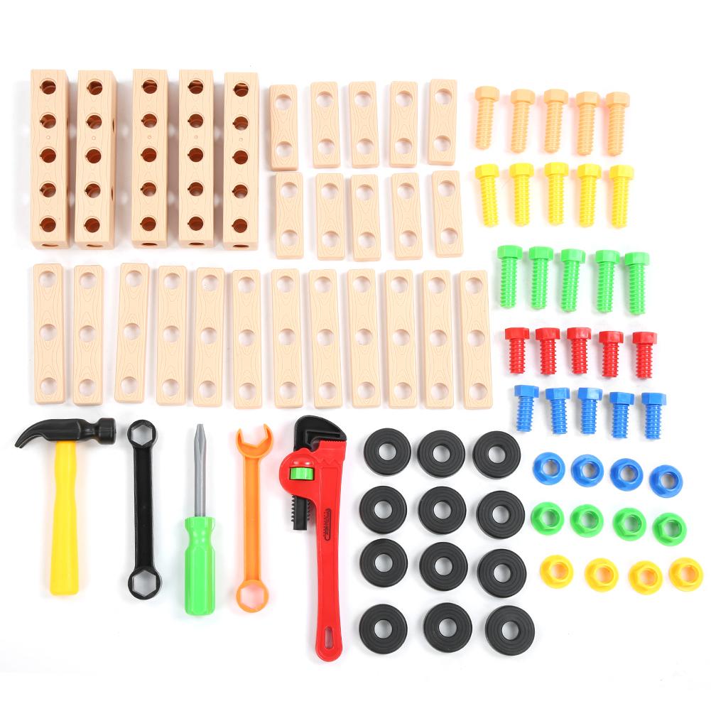 Children Assembly Building Blocks Realistic Shape Multi-function Repair Nut Combination Boys Educational Toys