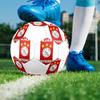 1PC Pallone da calcio AFC Ajax taglia 5 Pallone da calcio indoor Praha Colorato Per tutte le età Cucito a macchina PVC Pronto per la competizione Resistente Alta rimbalzo